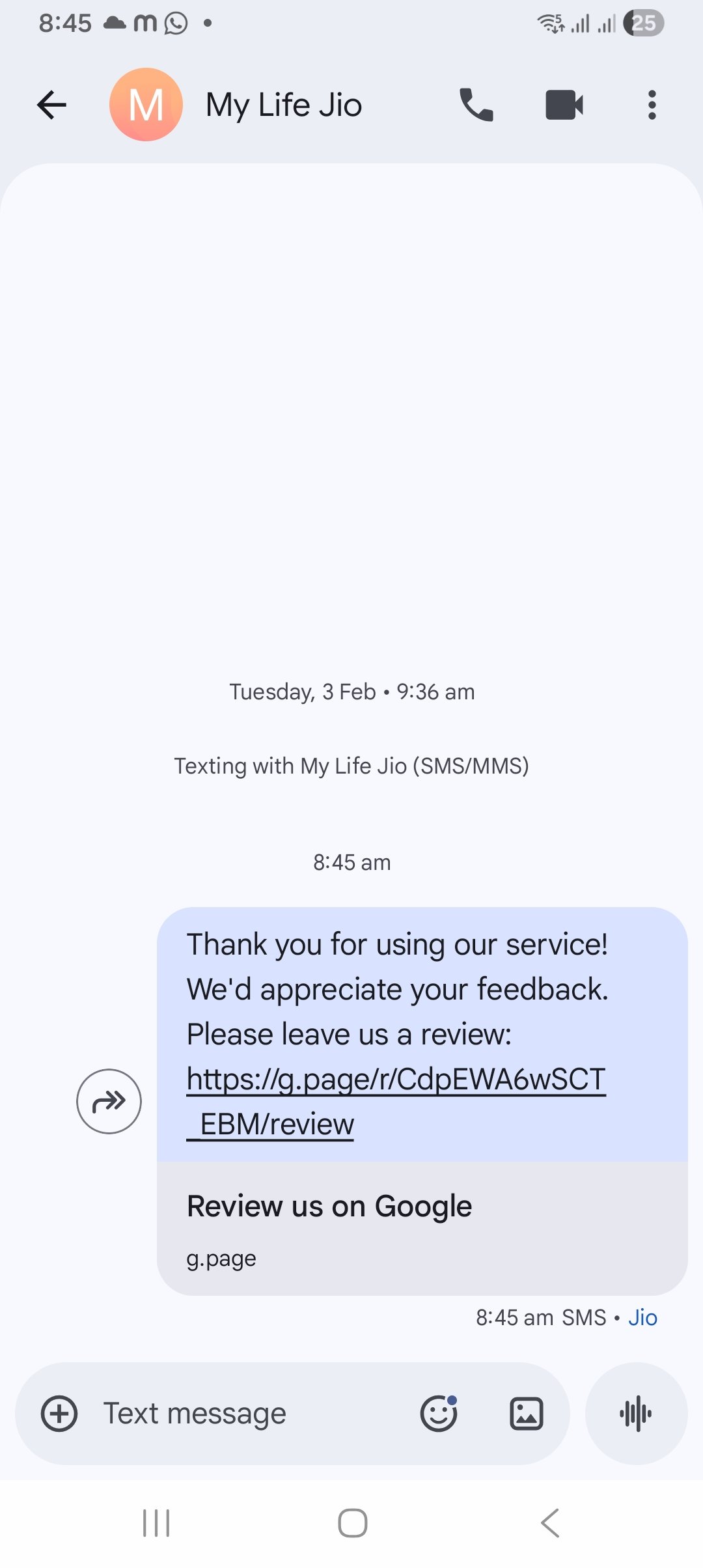 Review SMS - EMP Business app screenshot 8 of 9